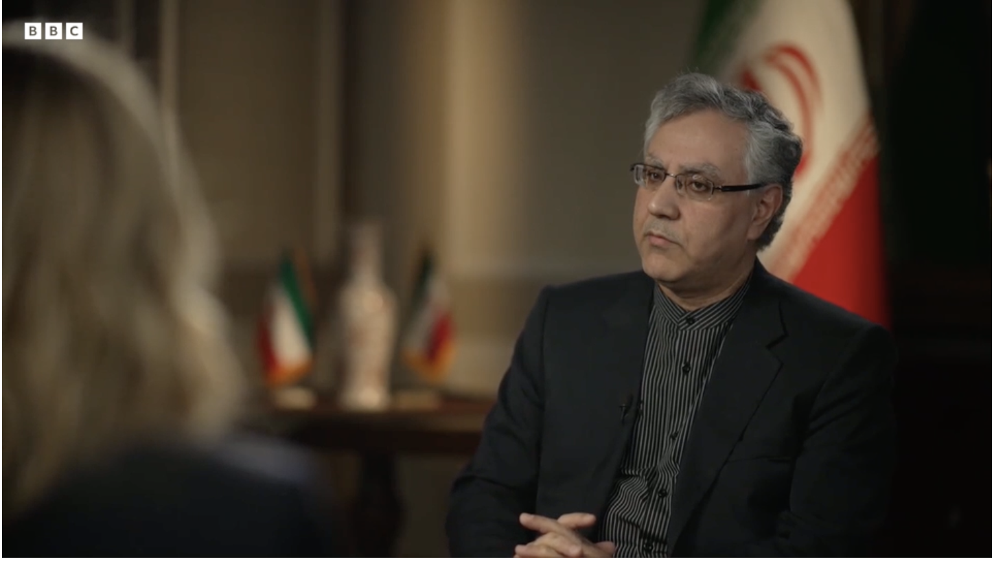 যুদ্ধে আরও জড়িত হওয়ার ব্যাপারে 'খুব সতর্ক' থাকতে যুক্তরাজ্যকে সতর্ক করলেন ইরানি রাষ্ট্রদূত!